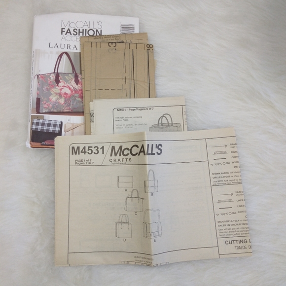 McCall's Laura Ashley Business Bags in 5 styles - Picture 4 of 5